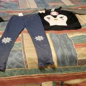 Girls size 6 Penguin Top & Pants ; NWT!